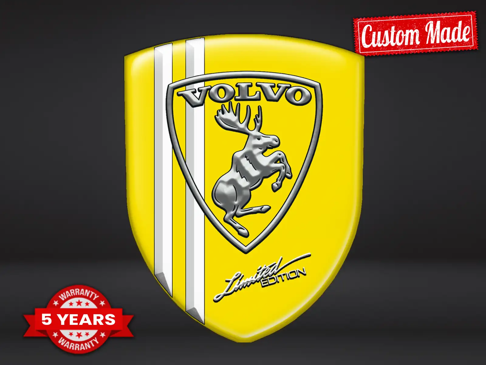 Volvo Banners Parabrisas Máximo Duradero Moderno Estilo Pro